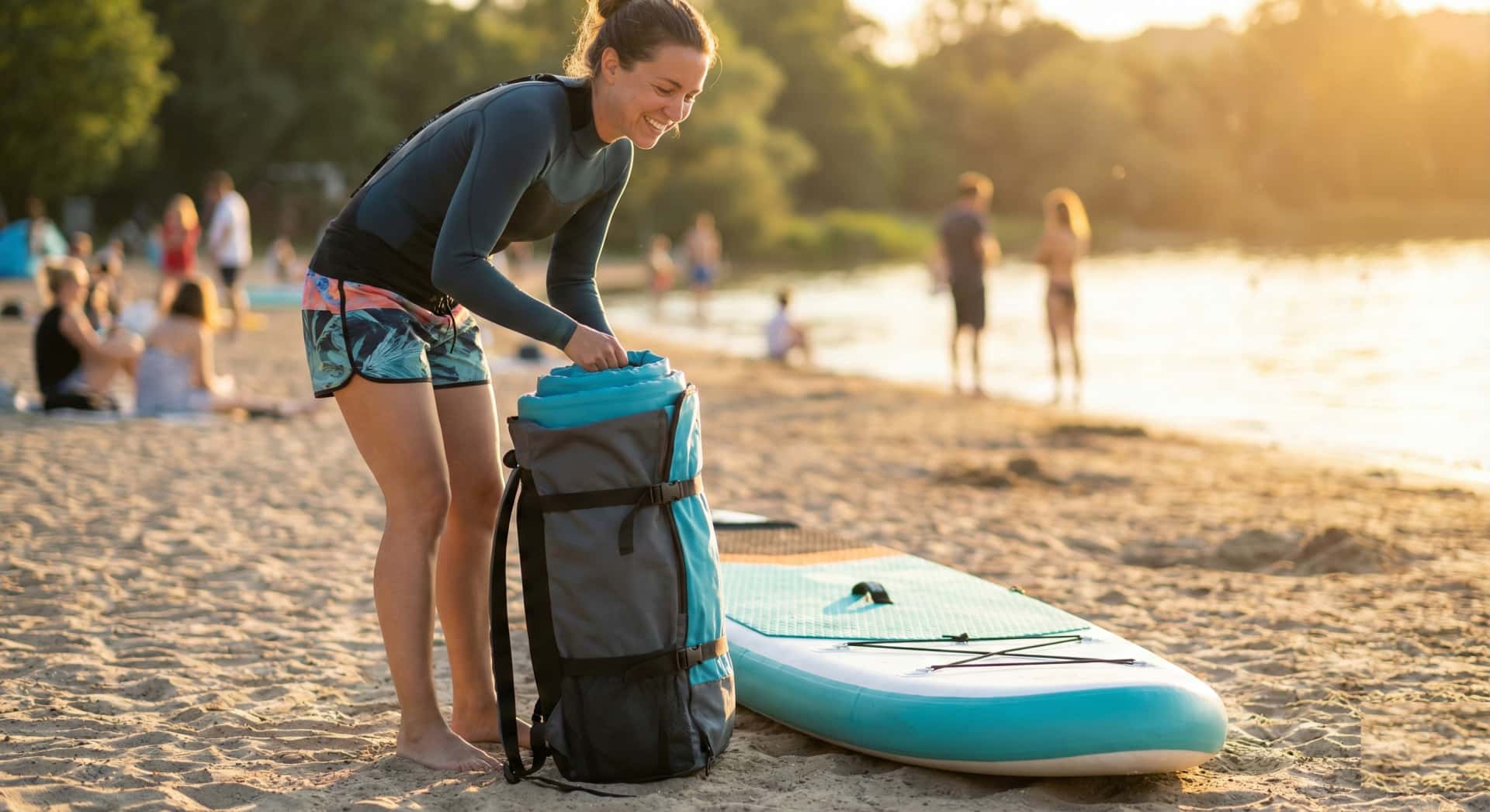 Inflatable Paddle Boards on a Budget in New Hampshire
