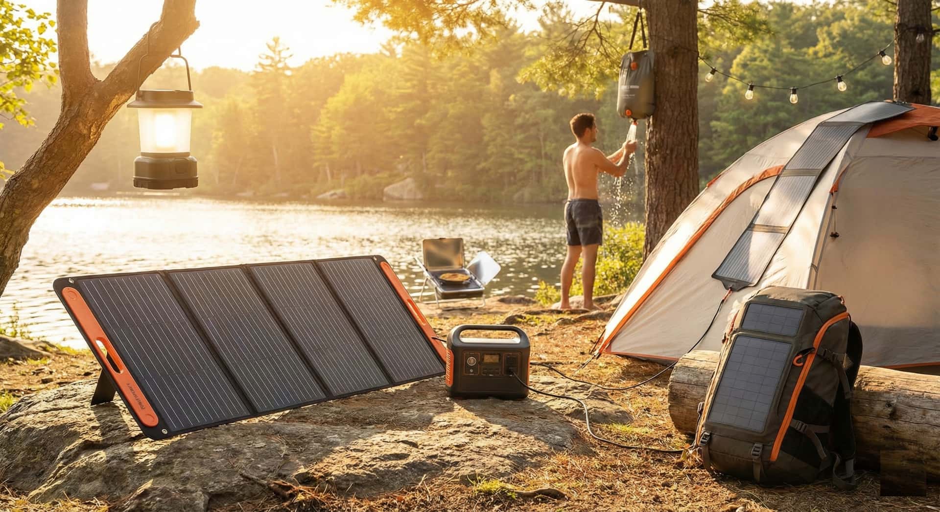Solar Powered Camping Gear for Summer Trips in Montana