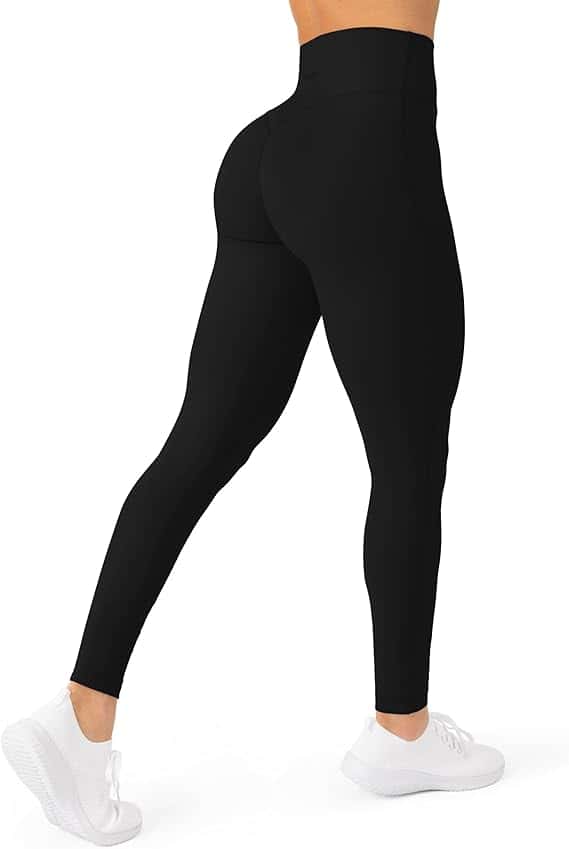 PAVOI ACTIVE Buttery Soft Workout Leggings for Women - High Waisted No Front Seam Gym Leggings Yoga Pants