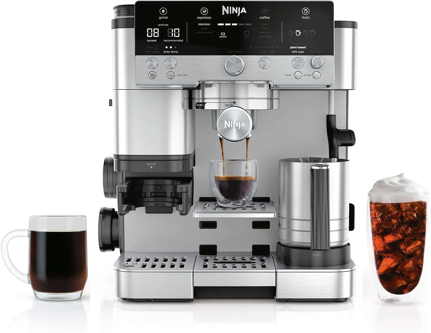 Ninja Luxe Café 3-in-1 Espresso, Drip Coffee and Cold Brew Machine