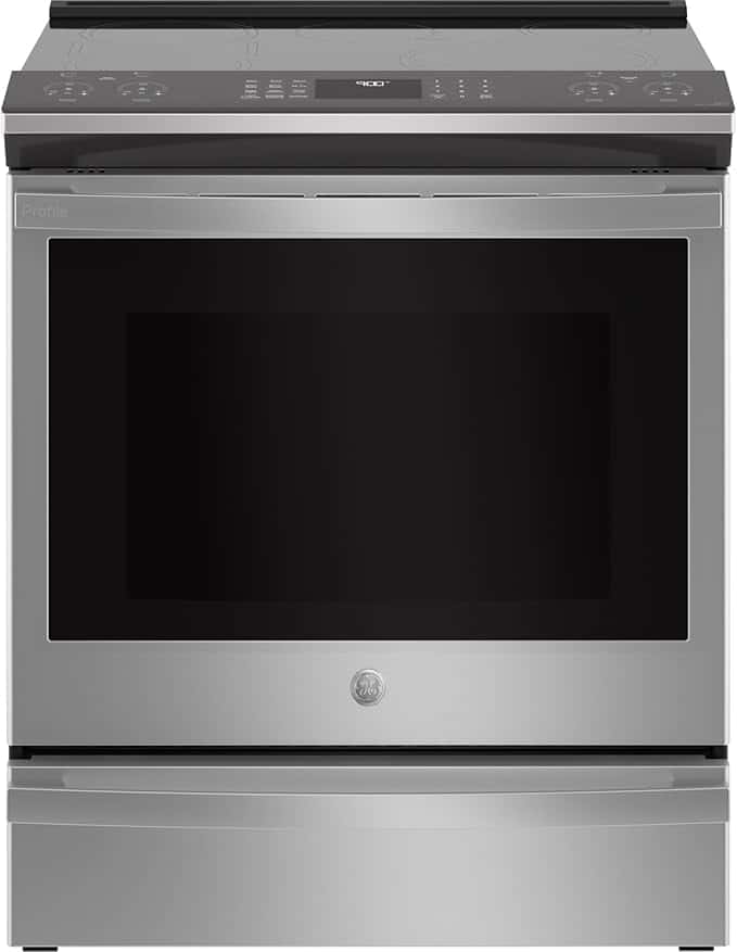 GE Profile PHS930YPFS 30 Smart Slide In Electric Front Control Induction and Convection Range