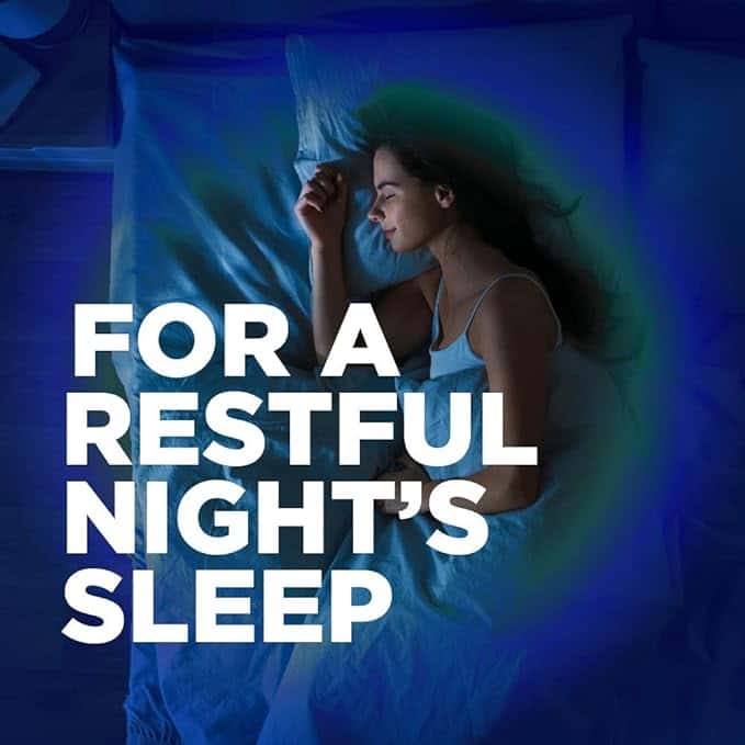 Amazon Basic Care Nighttime Sleep Aid Tablets for Adults, 96 Count