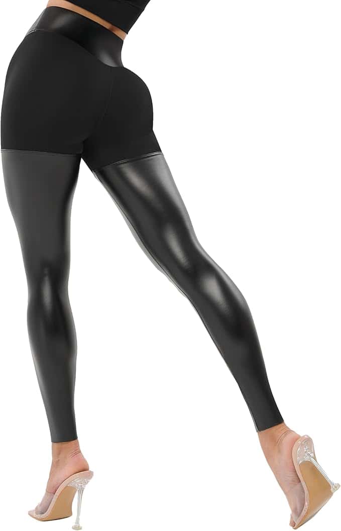 Bona Fide Premium Quality High Waisted Leggings for Women with Unique Design and Tummy Control