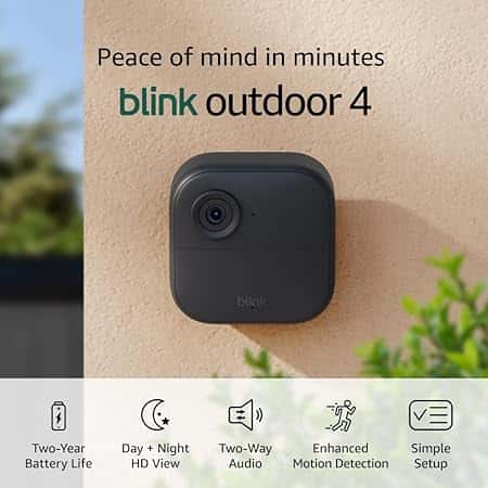Blink Outdoor 4 Wireless Smart Security Camera