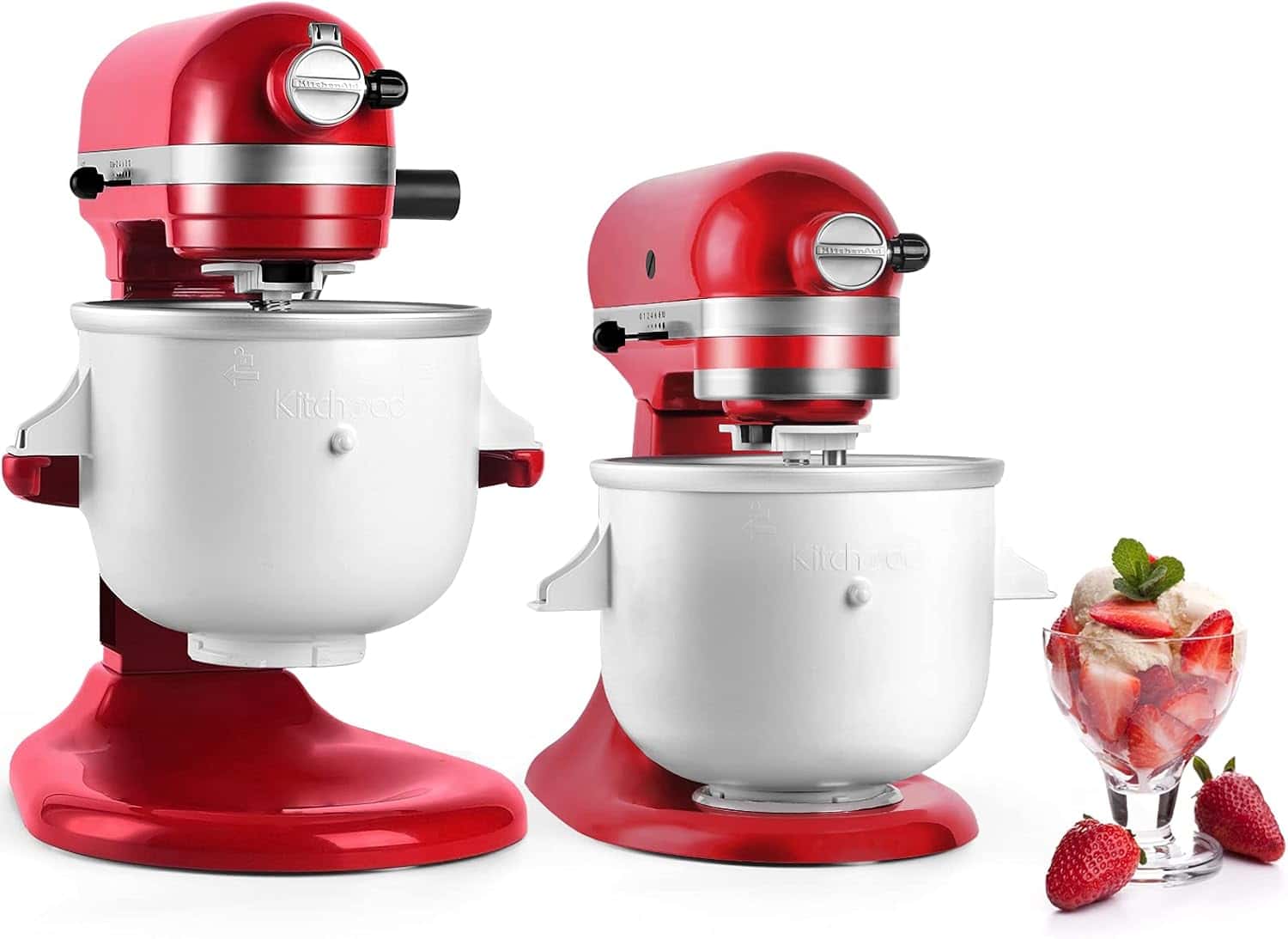 Kitchood 2-Quart Ice Cream Maker Attachment for KitchenAid