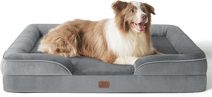 Bedsure L Plus Orthopedic Dog Bed for Large Dogs