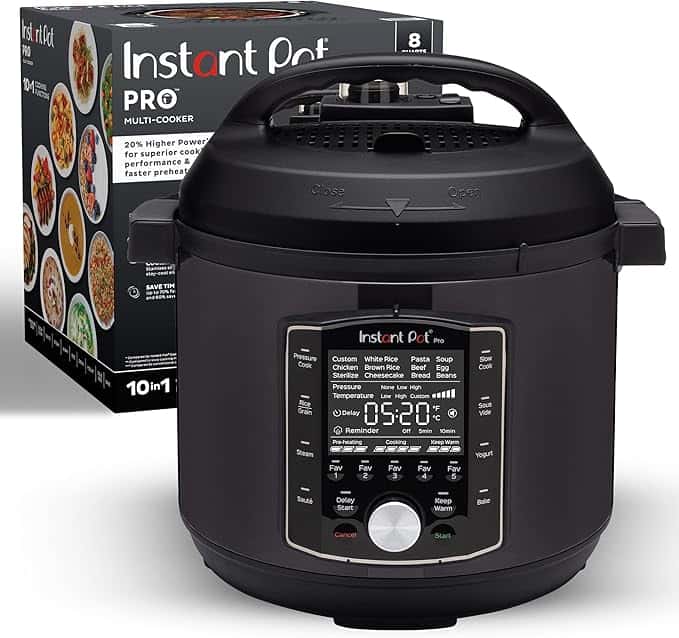 Instant Pot Pro 10-in-1 Pressure Cooker (8 QT)