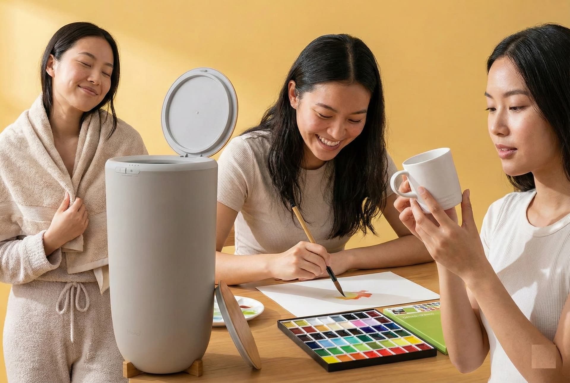 A curated collection of thoughtful gifts arranged by personality type, showcasing beauty products, tech gadgets, wellness items, and lifestyle accessories for different types of wives