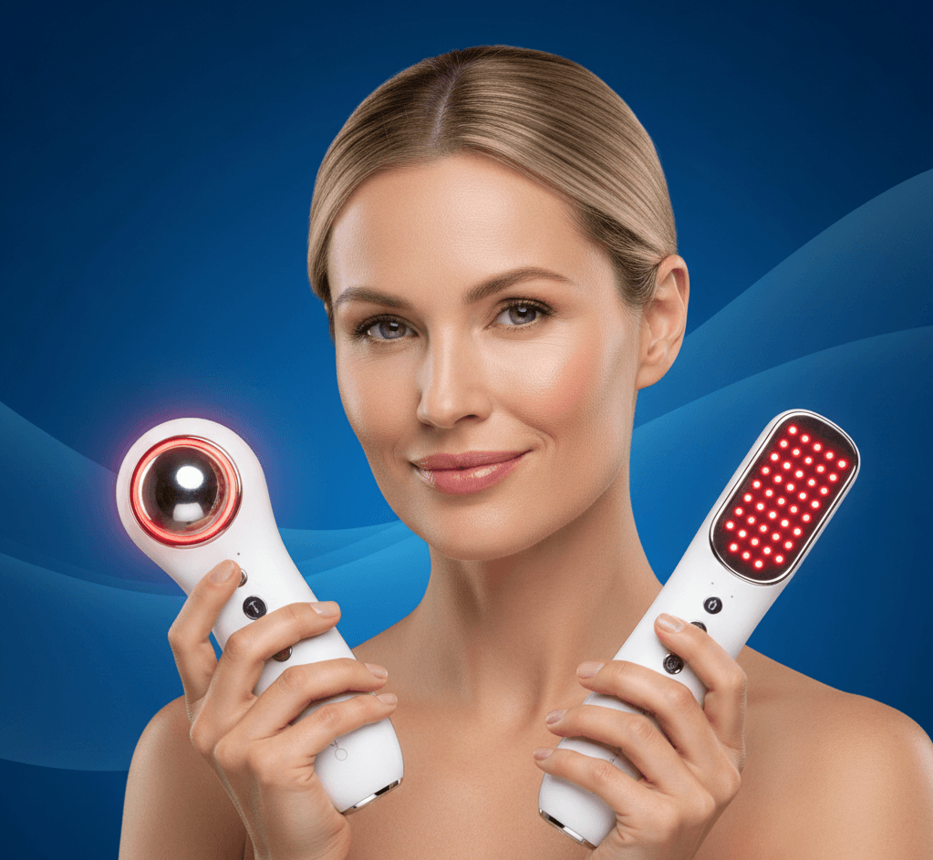 Best FDA-Cleared At-Home RF & Red Light Devices for Neck and Jawline Tightening (2025 Review)