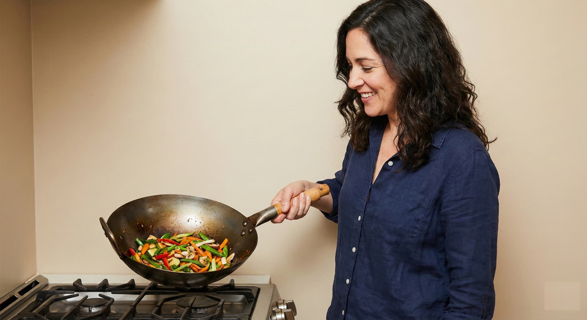 The Best Woks 2025 displayed with cooking ingredients