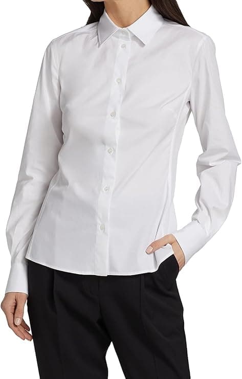 Dolce&Gabbana Stretch-Poplin Button-Down Shirt - Luxury Shirts - $645.00