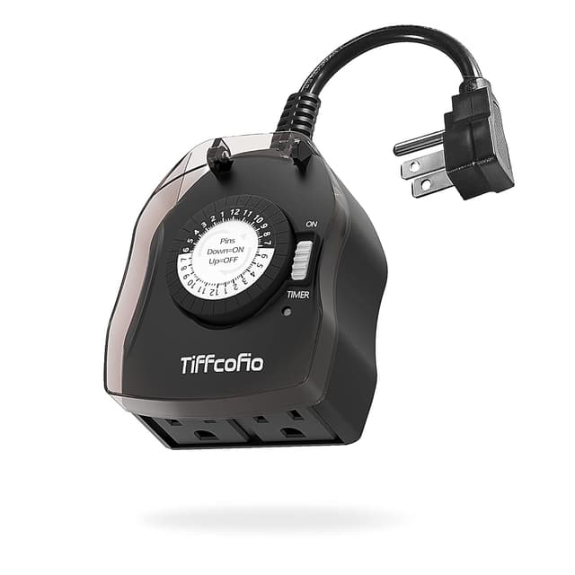 TiFFCOFiO Outdoor Timer Outlet
