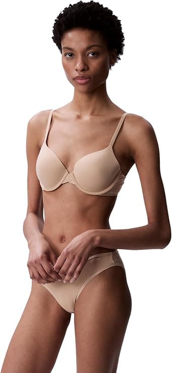 Calvin Klein Womens Perfectly Fit Memory Touch T-Shirt Bra - Designer Bras - $21.85