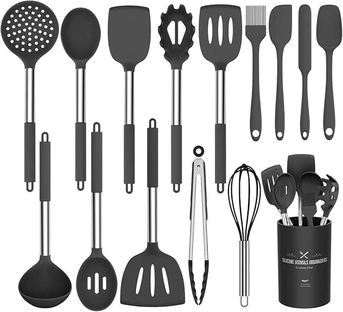 Umite Chef 15pcs Silicone Cooking Utensil Set
