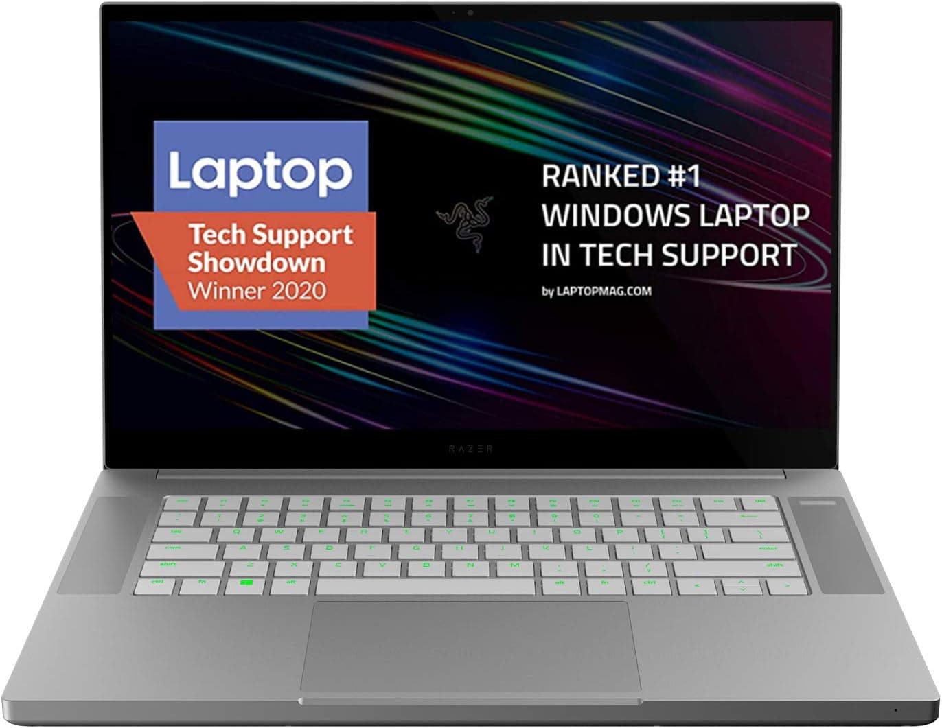 Razer Blade 15 Mercury White with 4K OLED display