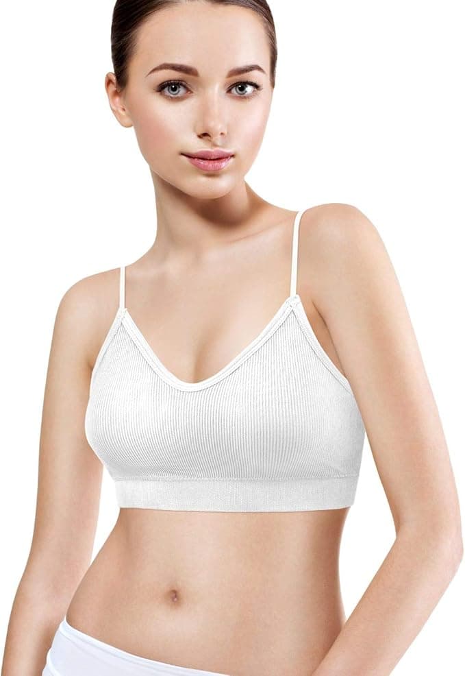 PAXCOO Bras for Women Pack of 6, Bralettes for Women Padded, Sports Bras for Women - Multi-Pack - $19.99