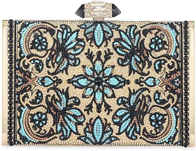 Judith Leiber Couture Crystal-Embellished Convertible Clutch - Luxury Evening Clutch - $4,795