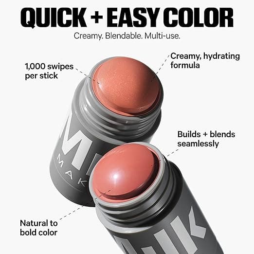 Milk Makeup Lip + Cheek Stick – Multi-Use Cream Blush + Lip Color - Spring 2026 Beauty Essential