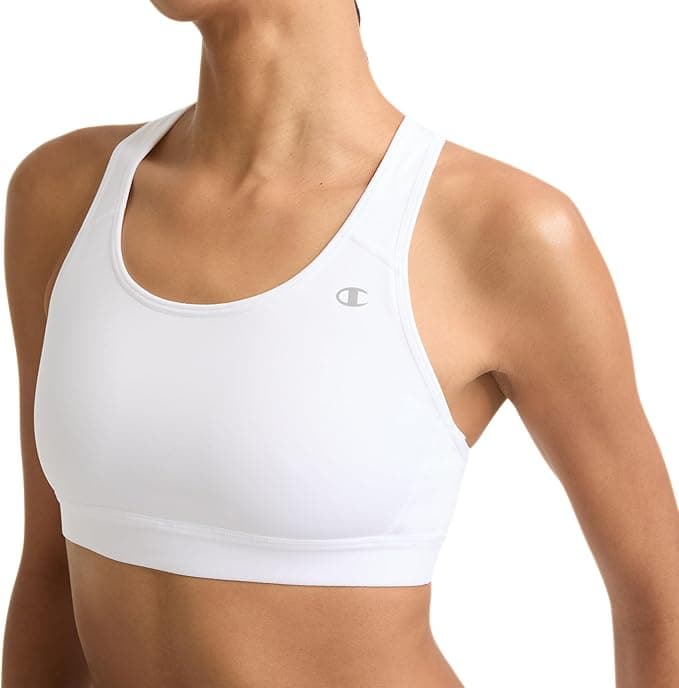 Champion Womens Sports Bra, Compression, Moisture Wicking, High-Impact Sports Bra for Women - High Impact - High support - $18.75