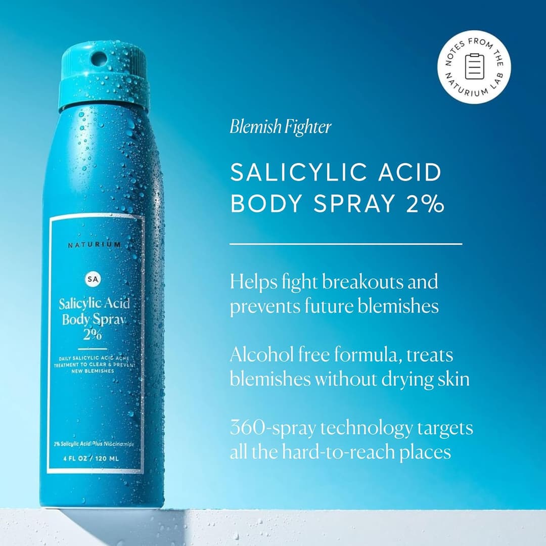 Naturium Salicylic Acid Body Spray 2%