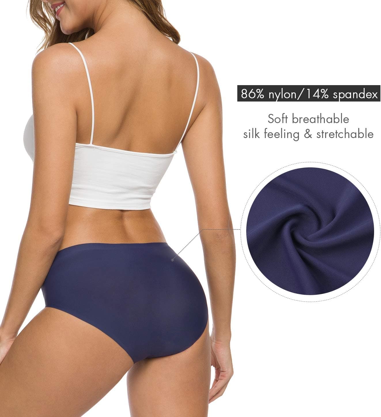 ALTHEANRAY Seamless Hipster Underwear