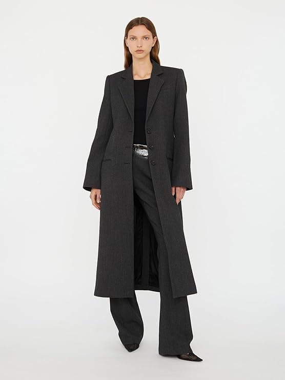Christopher Esber Talus Twill Coat - Designer Outerwear - $2,150.00