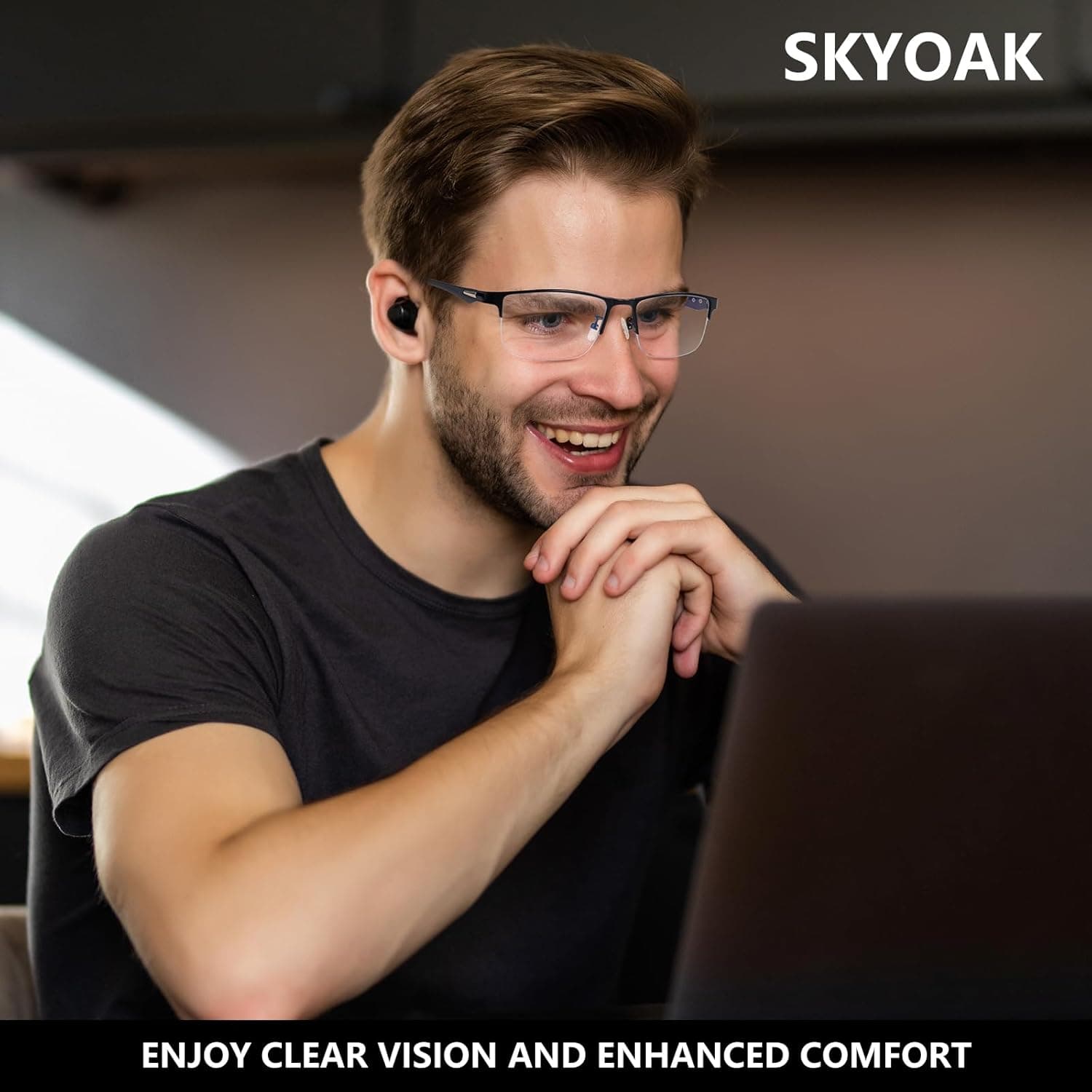 SKYOAK 2 Pack progressive reading glasses