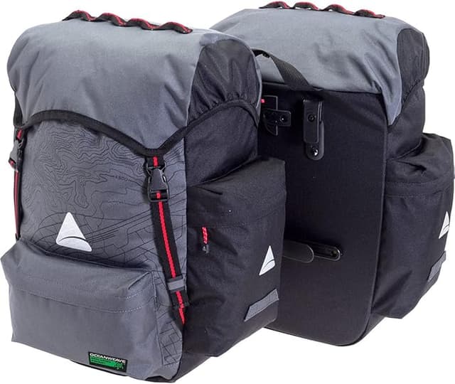 Axiom Seymour Oceanweave P55 Pannier - Eco-Friendly Waterproof Bike Pannier Bag