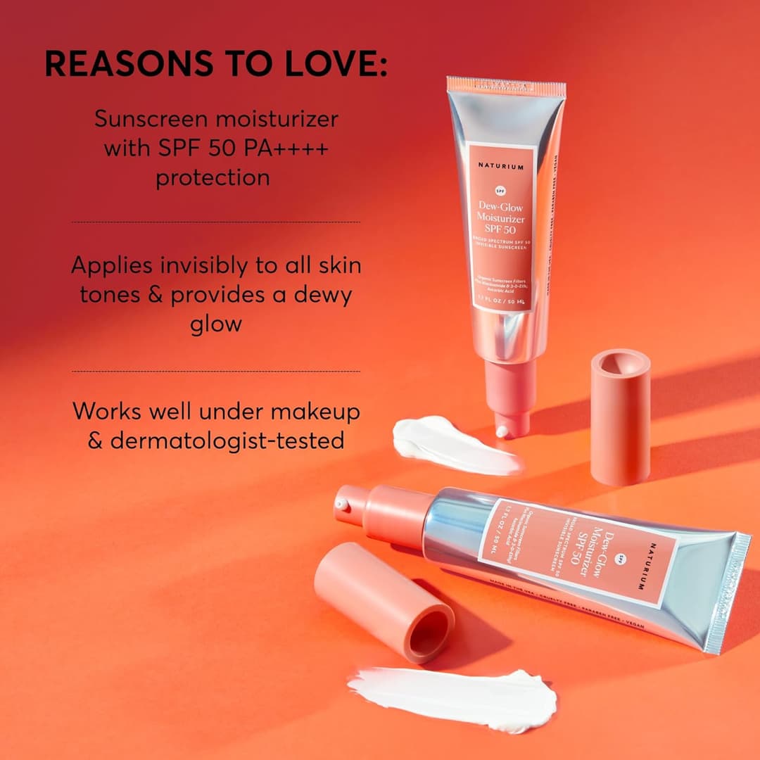 Naturium Dew-Glow Moisturizer SPF 50 PA++++