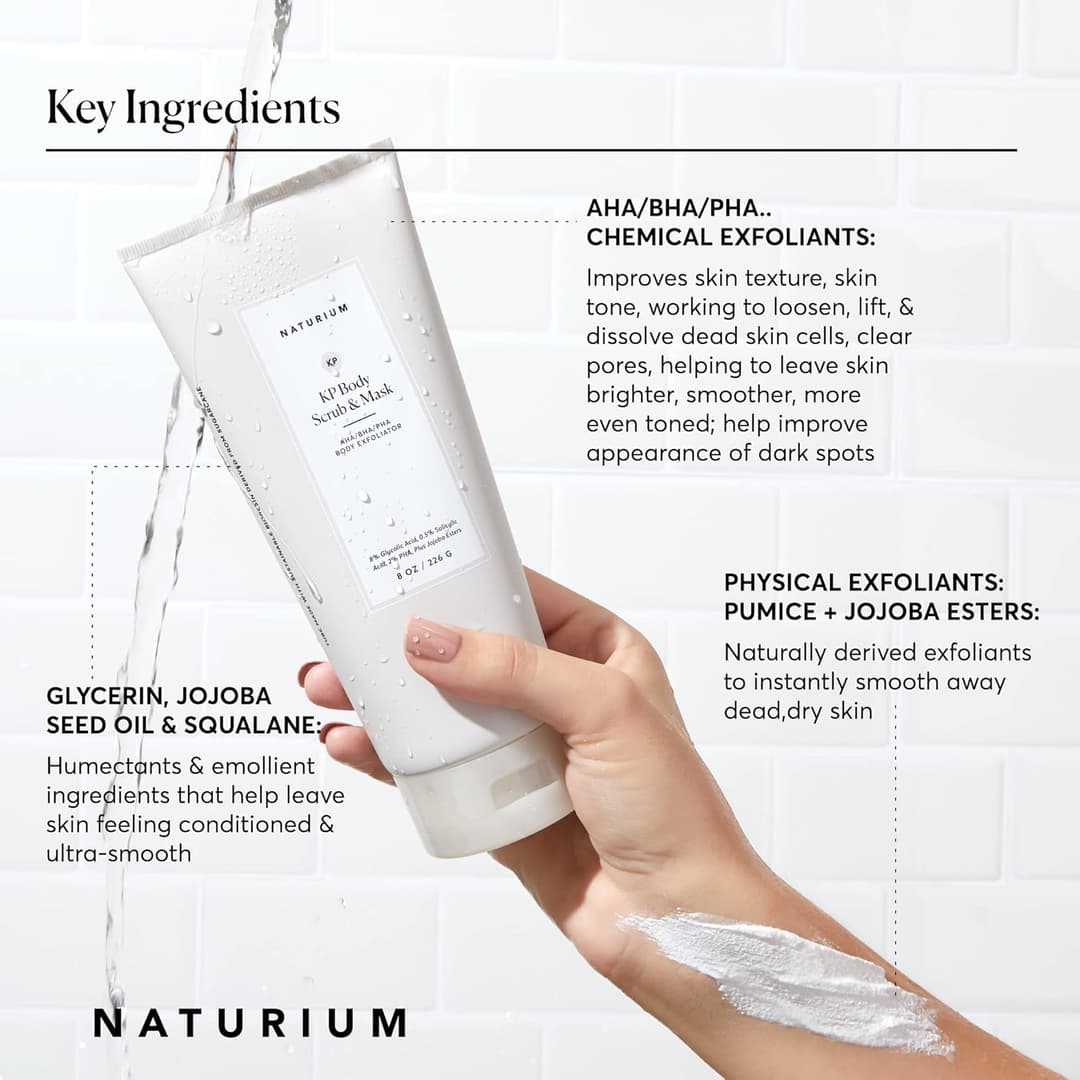 Naturium KP Body Scrub & Mask for Keratosis Pilaris