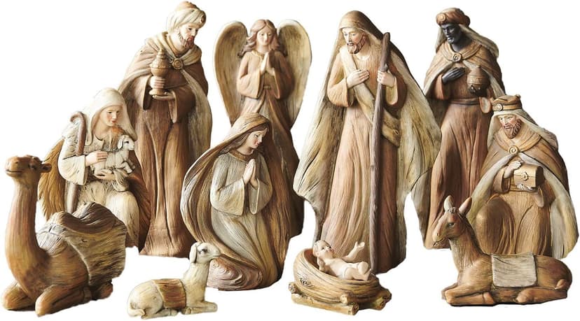 RAZ Imports 9.5in Nativity Set 11 Pieces