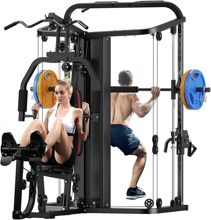 SunHome Multifunction Home Gym System Workout Station