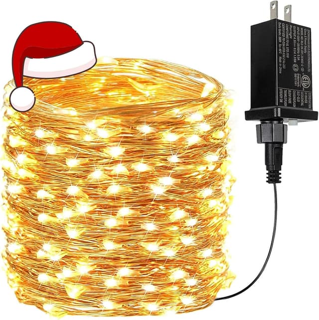 66Ft 200 LED Fairy Lights Plug in