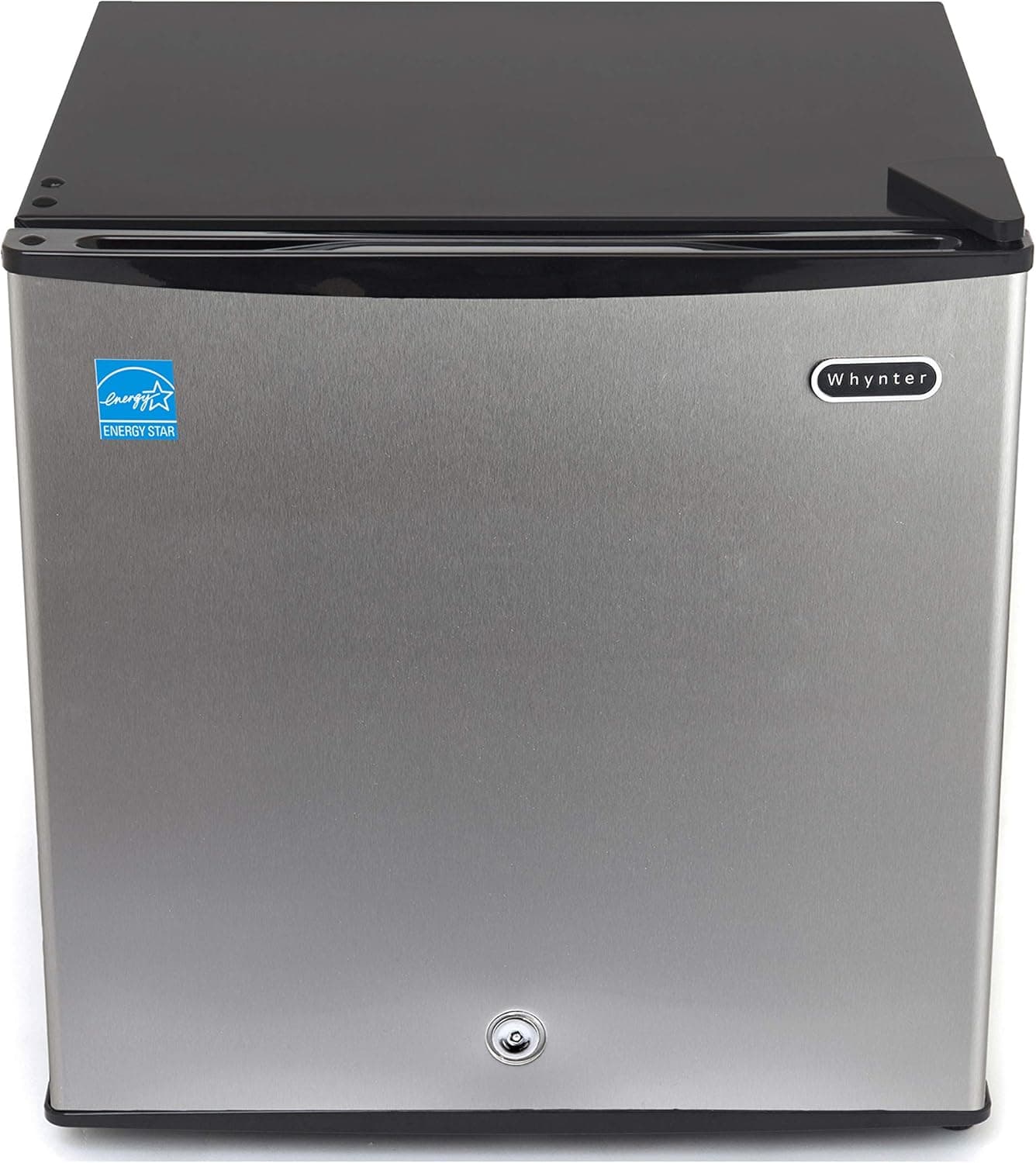 Whynter CUF-112SS Mini, Energy Star Rated Small Upright Freezer with Lock, Stainless Steel - 1.1 Cubic Feet