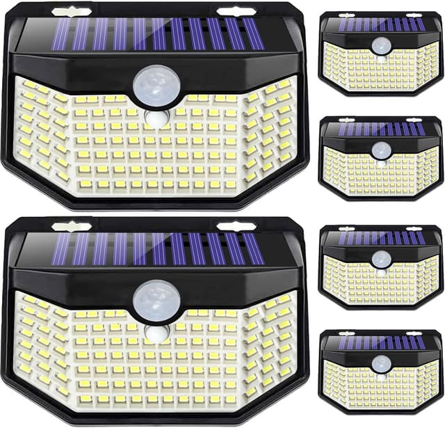 CITY 120 LED Outdoor Solar Lights with Motion Sensor