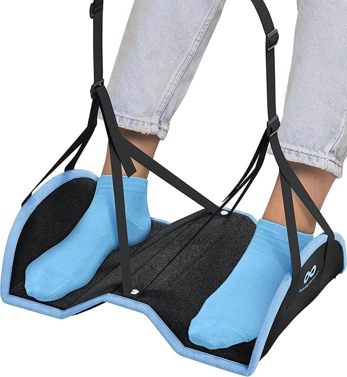 Everlasting Comfort Airplane Foot Hammock - Airplane Foot Hammock
