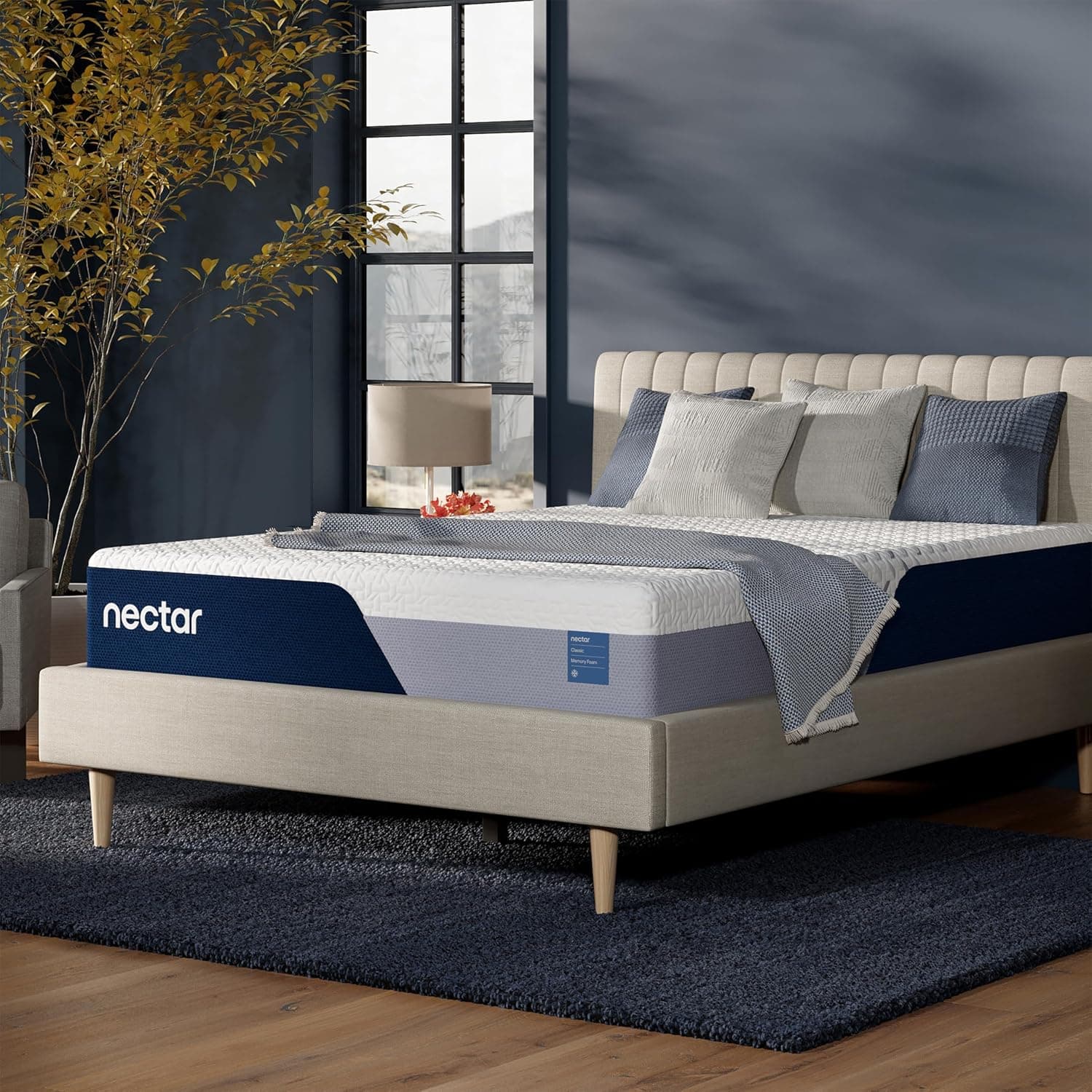 Nectar Classic 12 inch Queen Mattress - Medium Firm - Memory Foam
