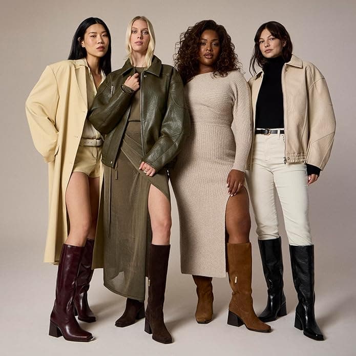 Vince Camuto Women's Sangeti Stacked Heel Knee High Boot Fashion