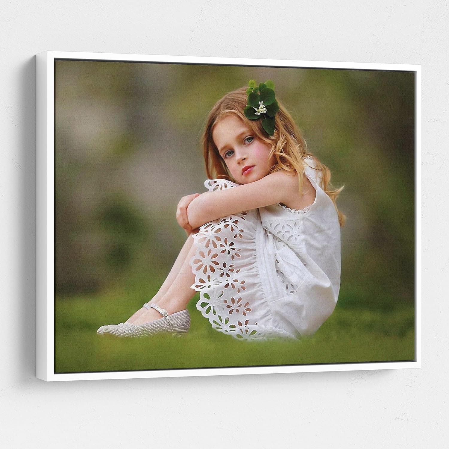 P&L ART. Personalized Custom Canvas Prints: Photo On Canvas Transform Your Photos into Stunning Framed Wall Art Digitally Printed Photo To Canvas Ideal for Home Decor Gifts Keepsakes White 16X20