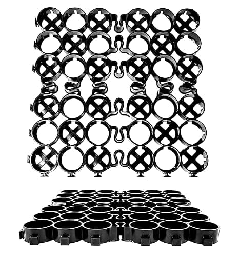 TRUEGRID | PRO Plus Permeable Pavers | Designed for Roads, Parking Lots, Stables | Outdoor Pavers | 1.8" Depth, 250,000+ lb Load Class | Pack of 10 (40 Square Feet)