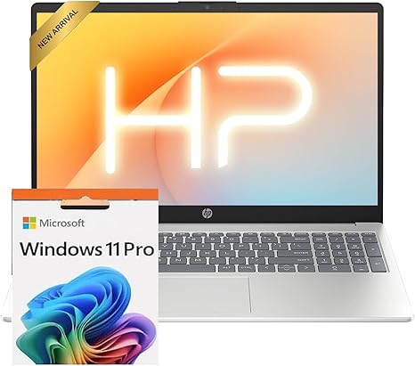 HP 15.6 inch Laptop Computer - Intel N100, 16GB RAM, 512GB SSD