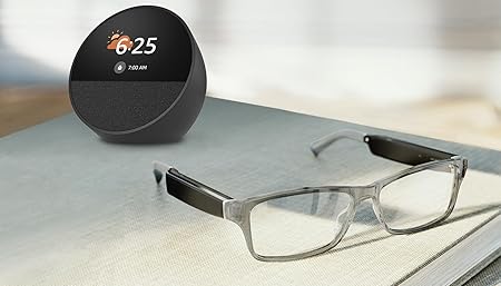 Amazon Echo Frames (newest model) + Echo Spot Bundle - Smart Glasses Review