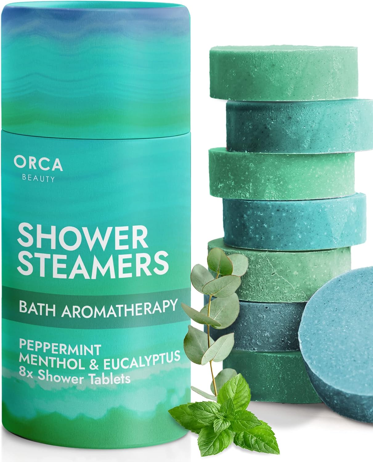 Aromatherapy shower steamers for couples spa experience at home