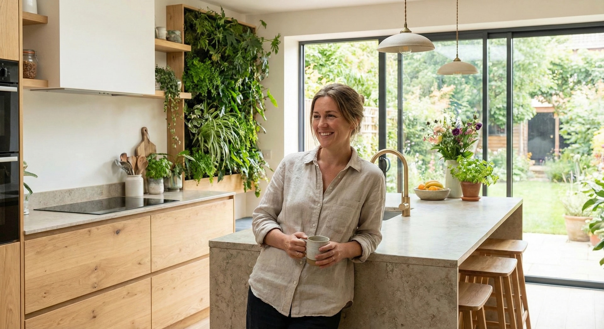 Biophilic Kitchen Design 2026 - Natural Elements for Mental Well-Being and Enhanced Functionality