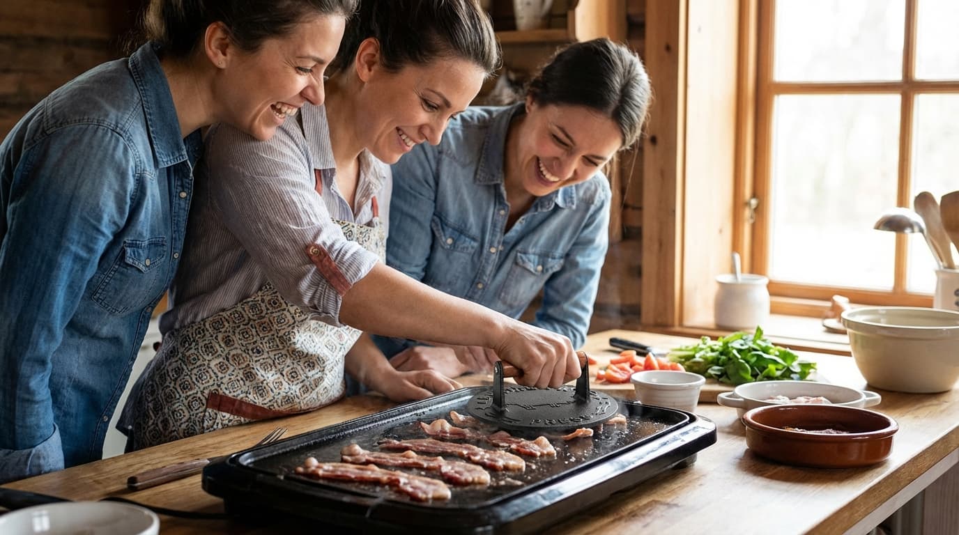 The Chef's Press stainless steel cooking weight