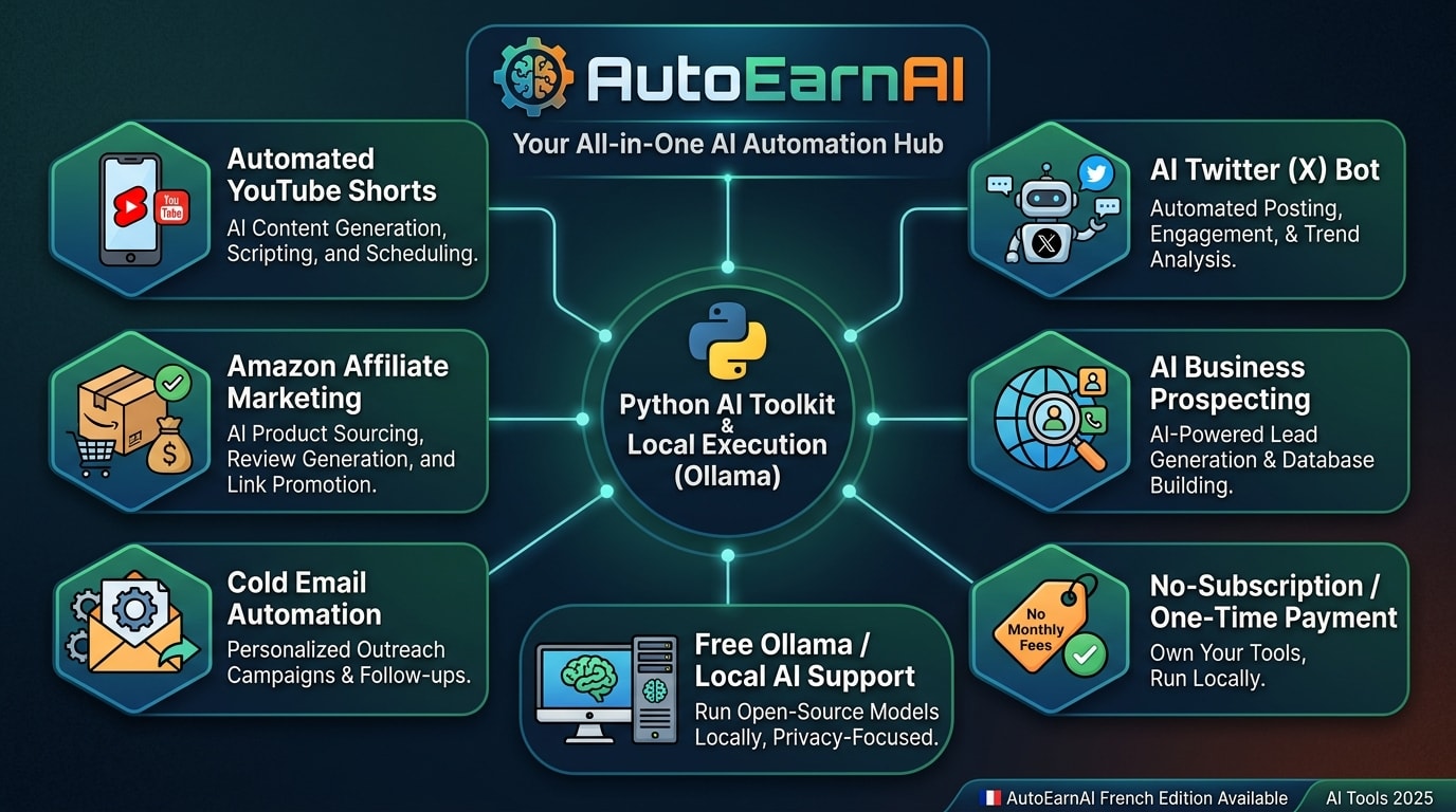 Amazon affiliate local business outreach automated python