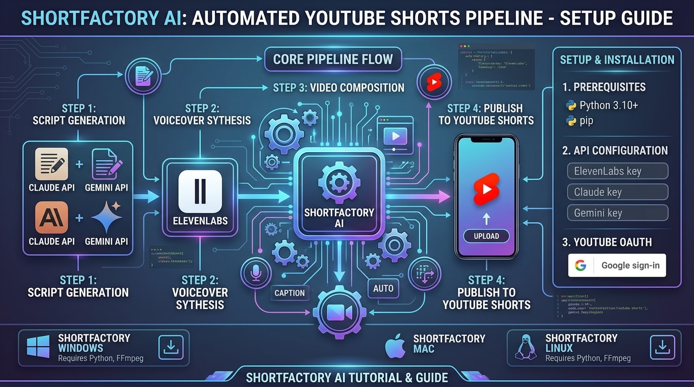 Ai script gemini visuals elevenlabs voiceover pipeline