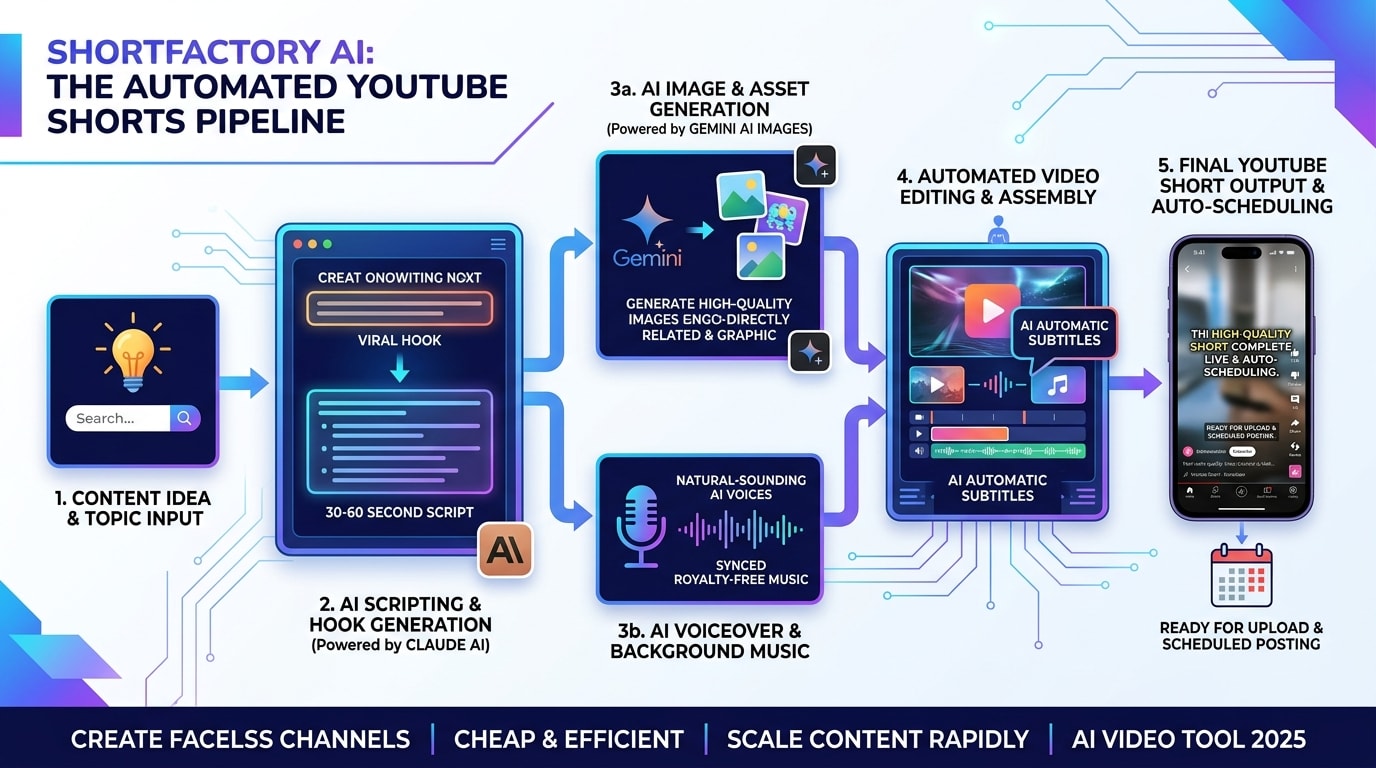 Shortfactory cost breakdown 011 per video api costs