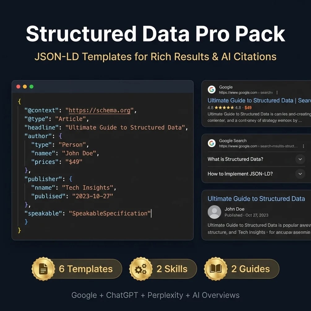 Structured data pro pack json ld schema templates pinterest