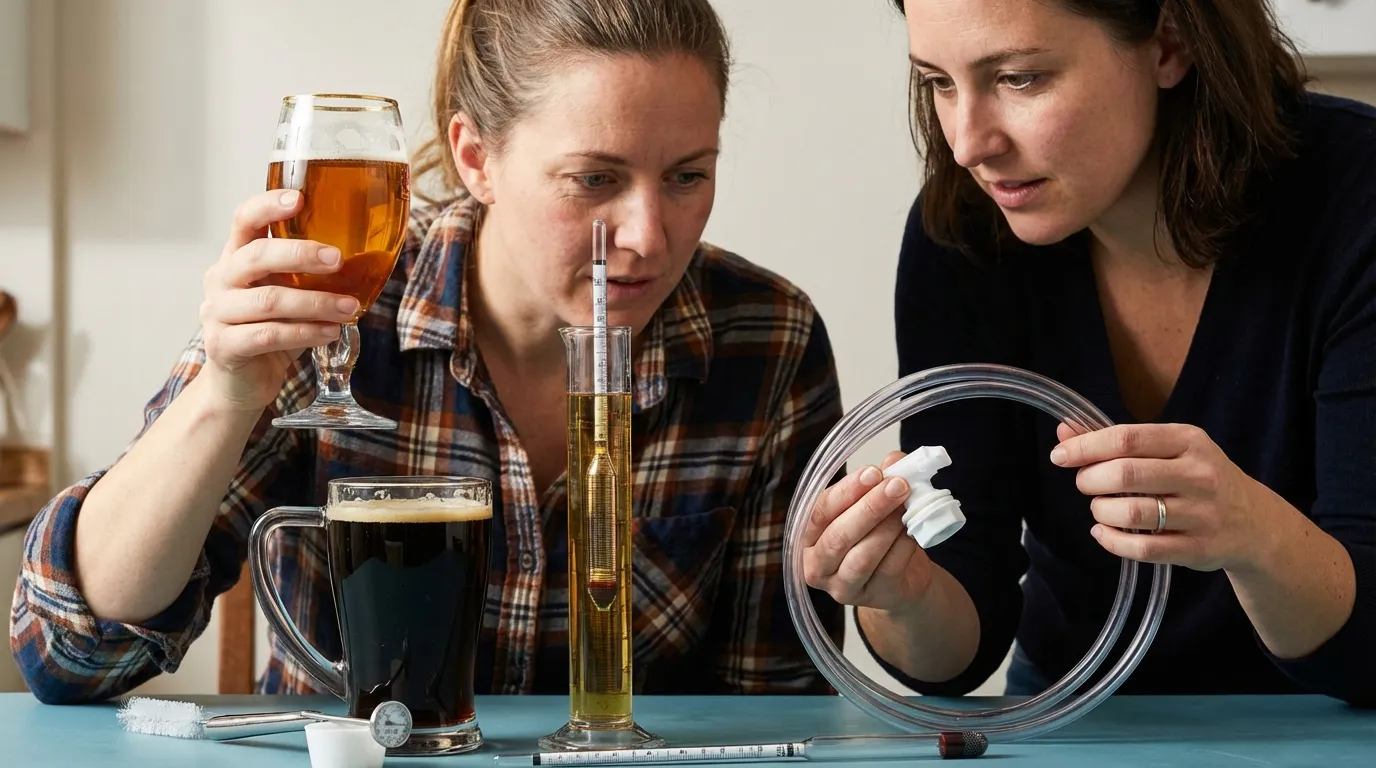 Homebrewing Testing Setup and Equipment